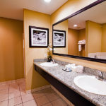 bathroom in king suite
