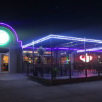 Garden Patio seating outside of the Max Sports Bar and Casino